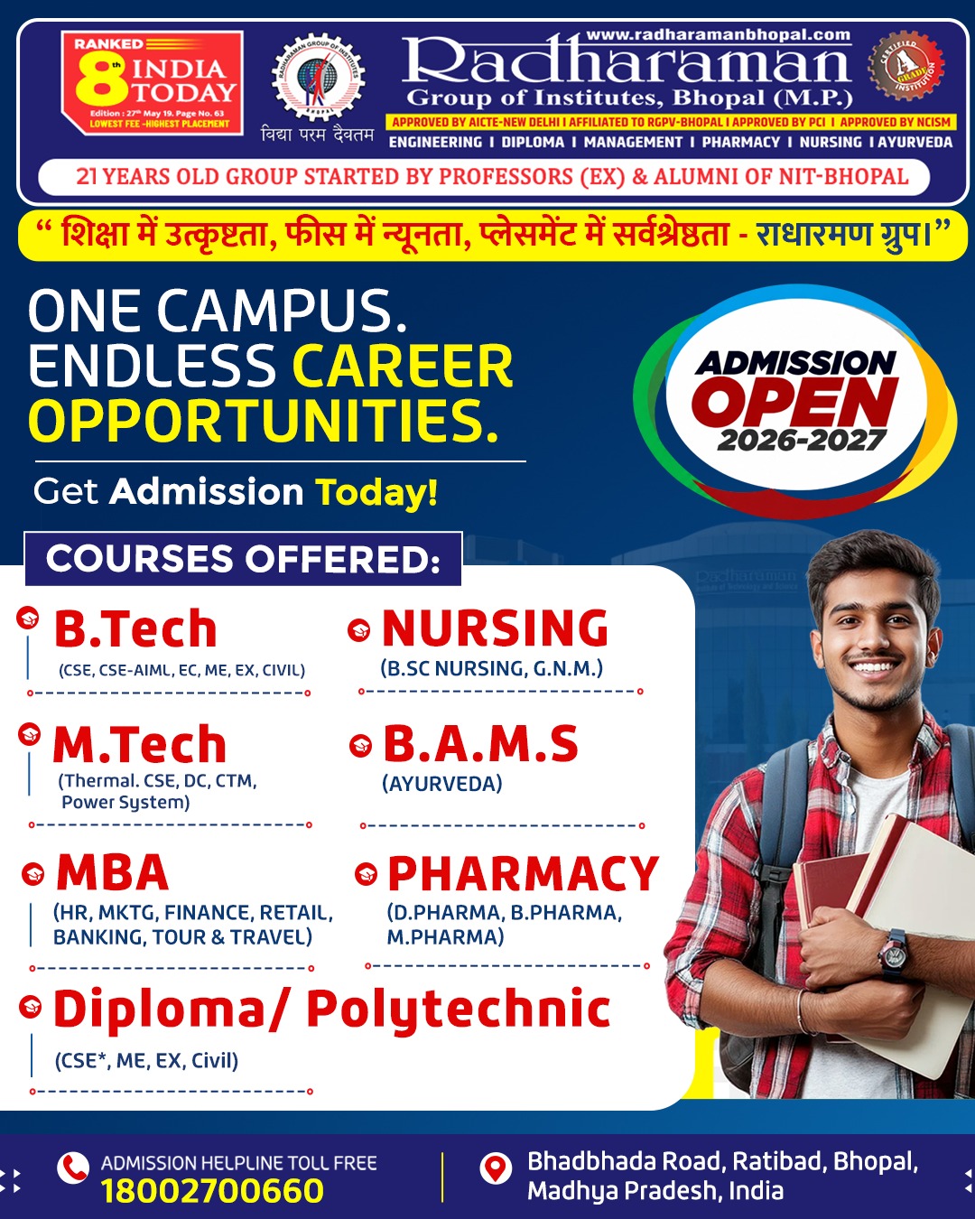 Best Engineering Institute in Central India