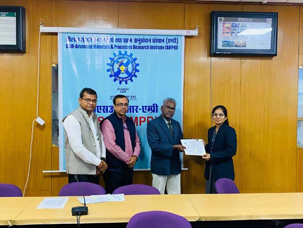 राधारमण विद्यार्थियों ने CSIR–AMPRI प्रशिक्षण में लिया भाग 