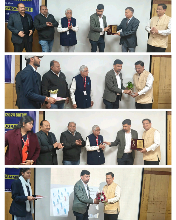 Seminar on Professional Networking and Career Growth at Radharaman Group Bhopal.