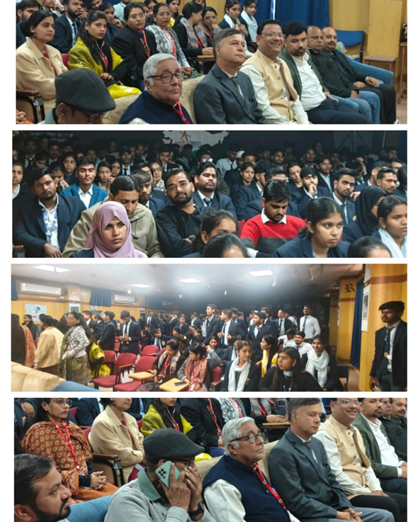 Seminar on Professional Networking and Career Growth at Radharaman Group Bhopal.
