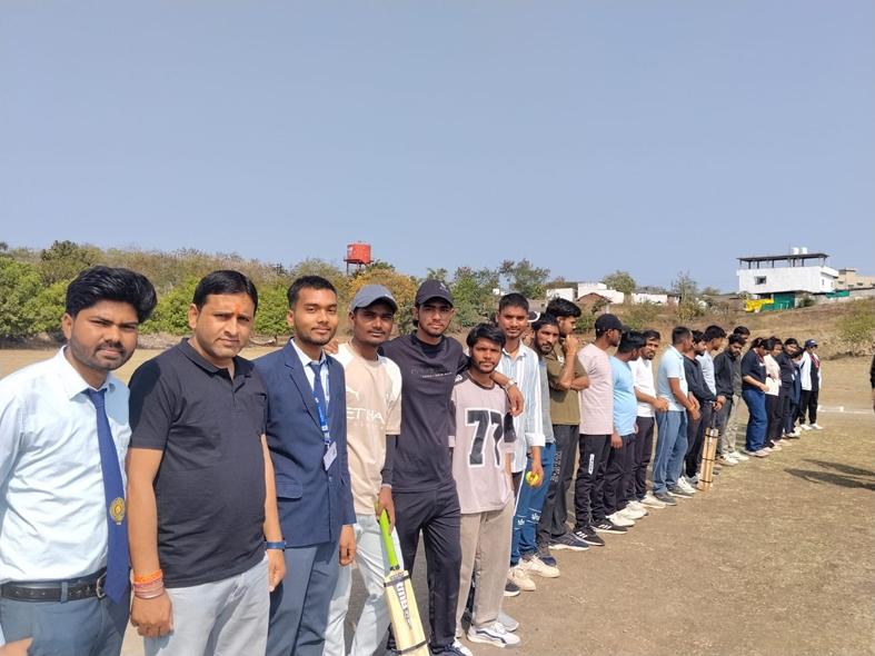 Today cricket tournament under Pharmafest 2026 organized by Radharaman Group of Institutions started with energetic start. 🏏