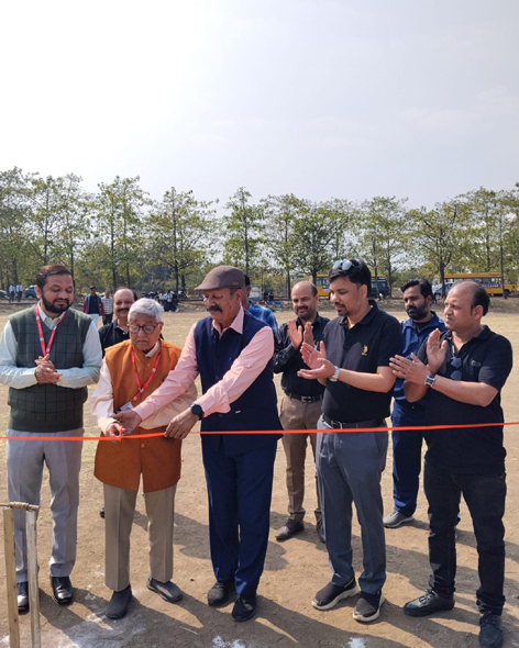 Today cricket tournament under Pharmafest 2026 organized by Radharaman Group of Institutions started with energetic start. 🏏