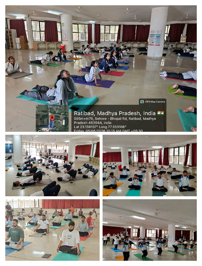 International Yoga Day campaign lasted for one month in Radharaman