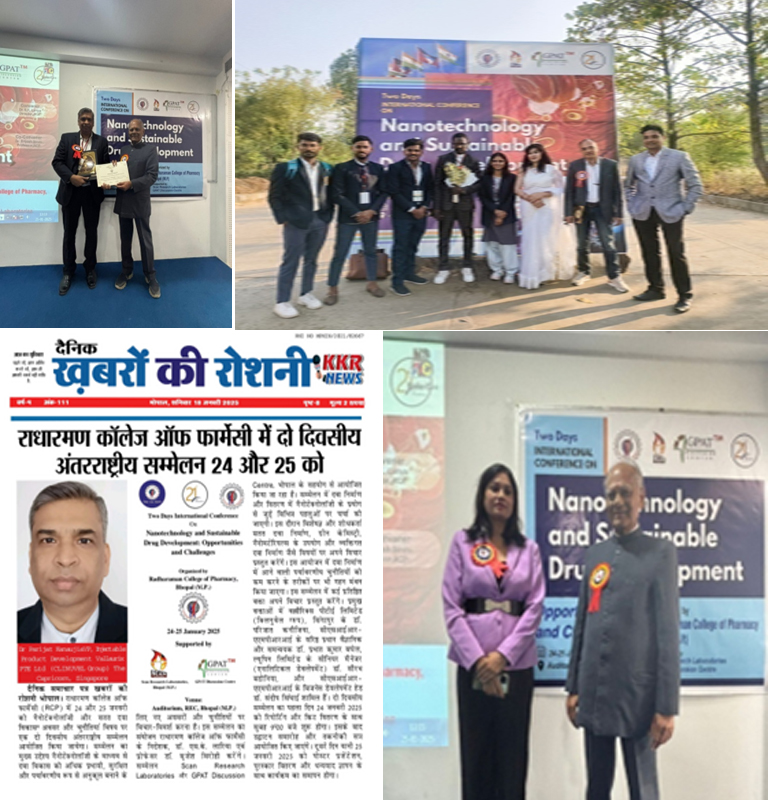 International Conference on Nanotechnology and Sustainable Drug Development opportunity and Challenges 
